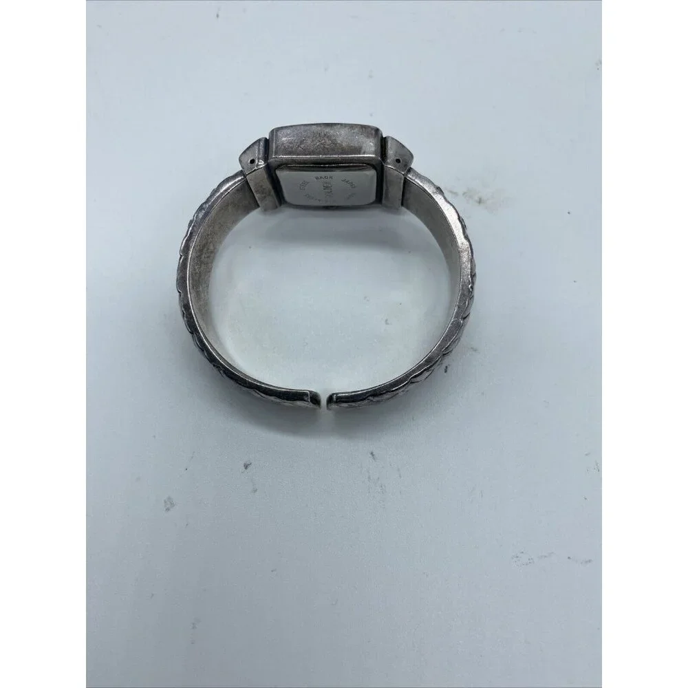 Golden Bracelet Watch Silver Tone Women's Quartz